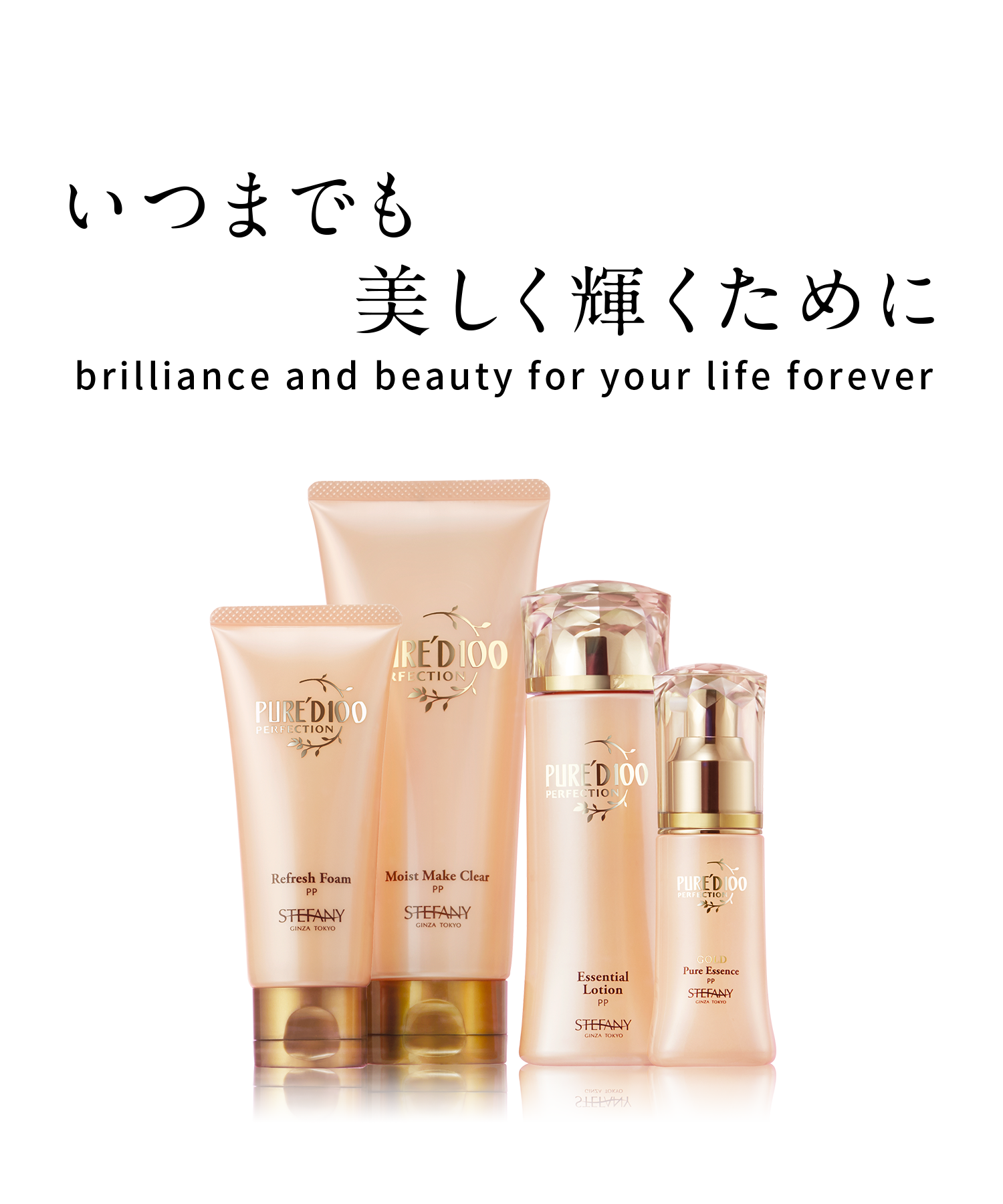 ステファニー化粧品 ピュアード100モイストメイククリア 315g 2本 PURE