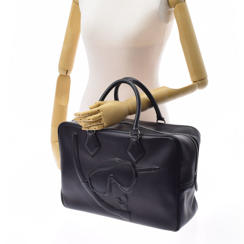 エルメス40 ドクターノオ 14141 黒 シルバー金具 C刻印(2018年頃)刻印