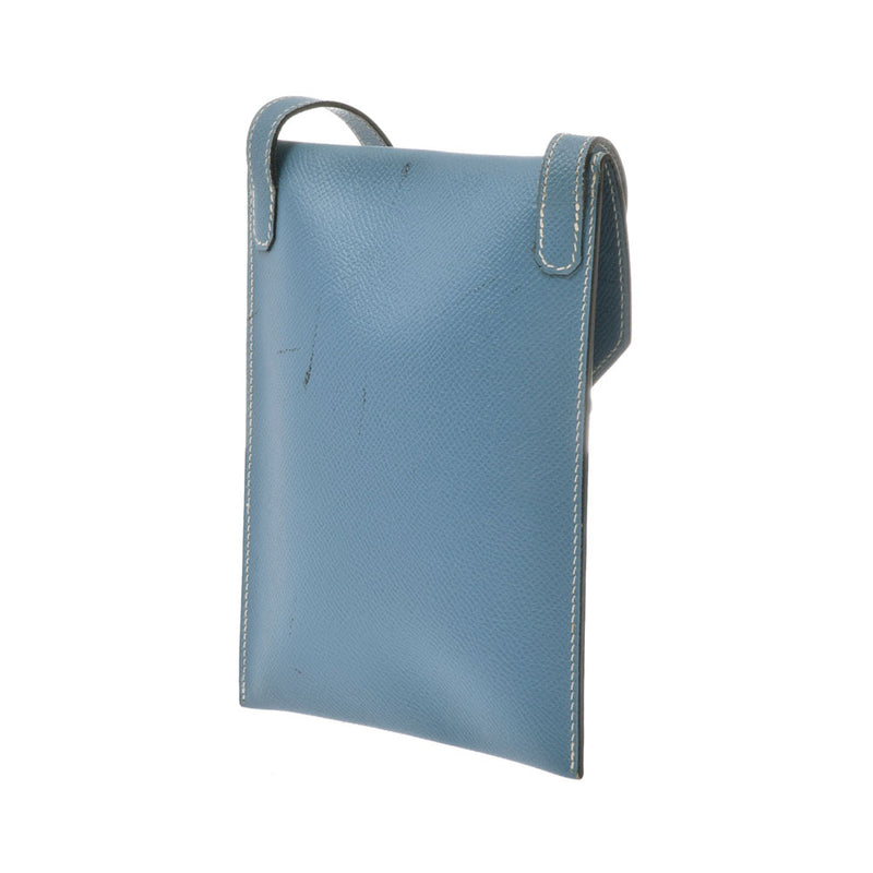 エルメスアメリ ポシェット ブルージーン □D刻印(2000年頃)刻印 ユニ