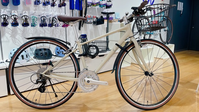 クロスバイク】カゴなどつけて通勤・通学仕様にしてみた【パーツ費用