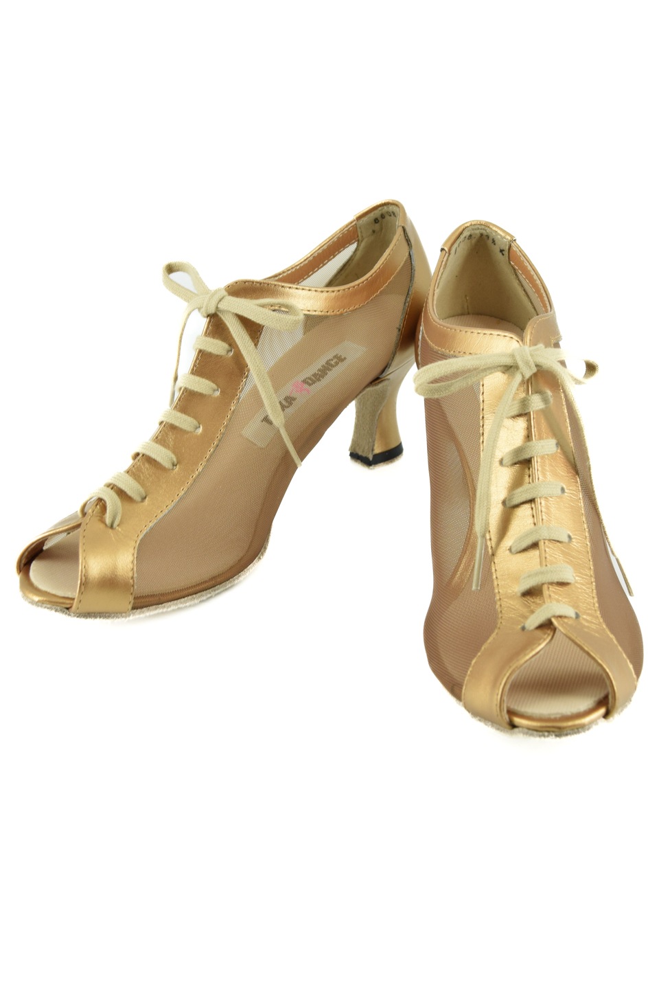 6cmヒール】レディースティーチャーズシューズ 403 パーレルゴールド