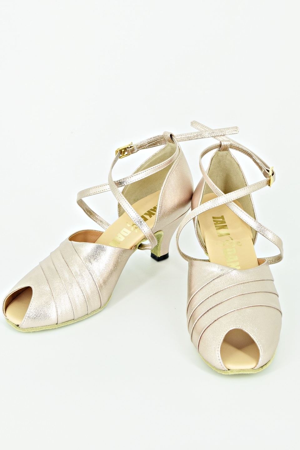 7cmヒール】レディース パーティー（兼用）シューズ 201 ゴールド 社交