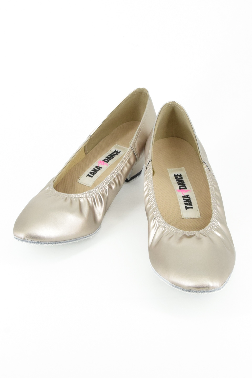 3cmヒール】レディーススタンダードシューズ 101 グレージュ ヒール