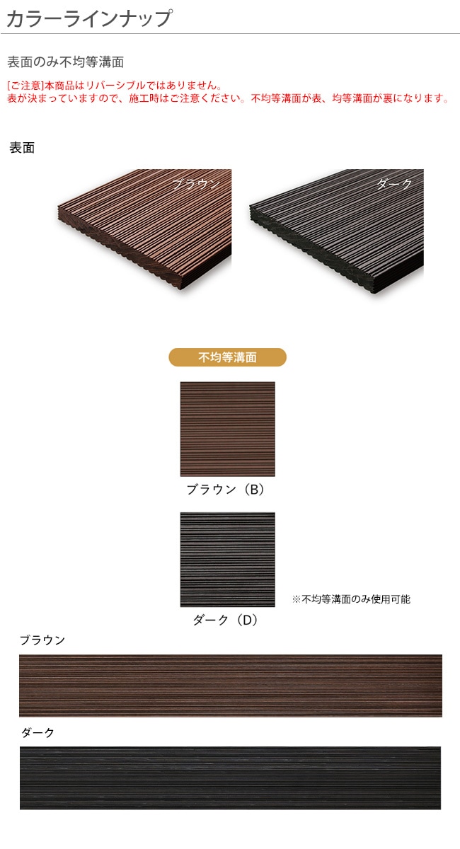 高級樹脂デッキ幕板材】ZEN幕板・L2730×W140×T15mm ※デッキ幕板1枚単品