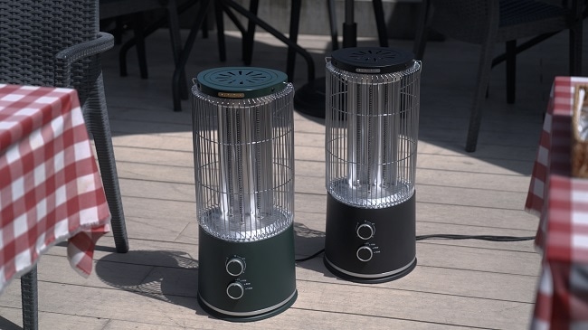 遠赤外線ヒーター「STUFA」（ストゥーファ）型番：STU-1201A（G