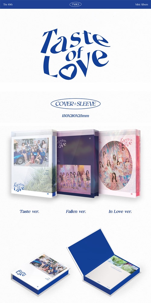 韓国音楽 TWICE (トゥワイス) - 10th ミニアルバム 「Taste of Love