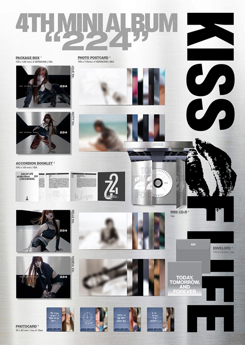 韓国音楽 KISS OF LIFE (キスオブライフ) - 4th ミニアルバム 「224