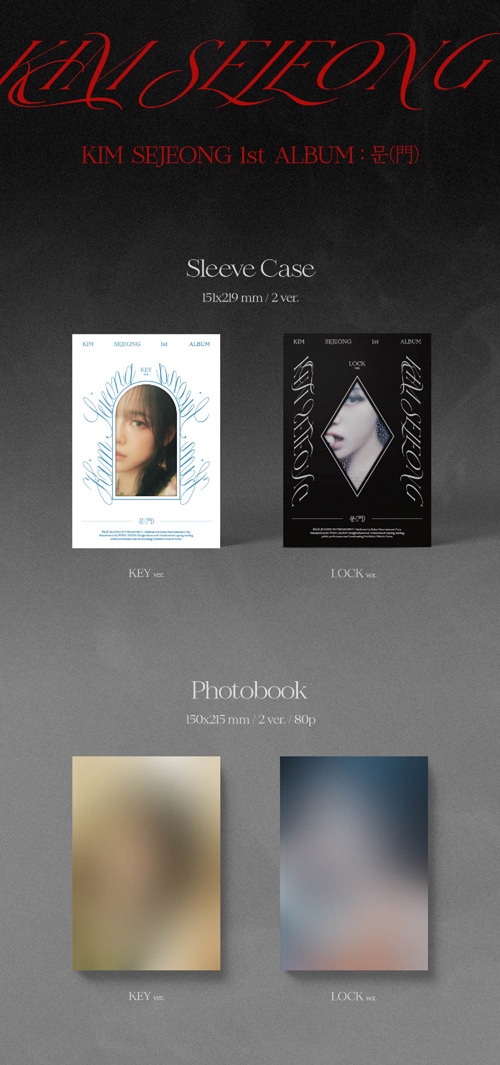 韓国音楽 キム・セジョン - 1種 「門」 (バージョン選択/CD+フォト
