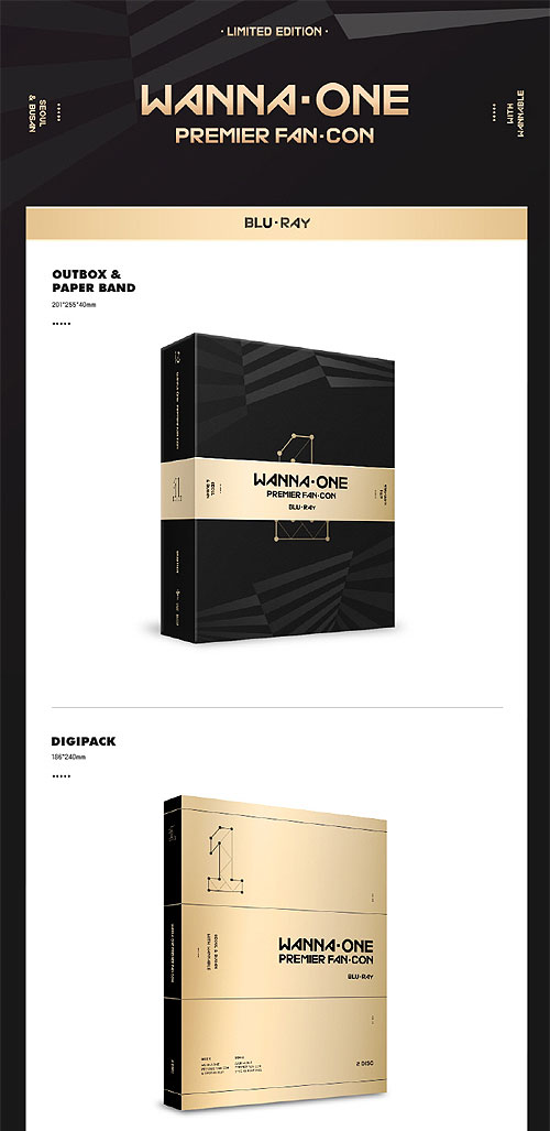 韓国音楽 WANNA ONE （ワナワン） PREMIER FAN-CON Blu-ray (2DISC+