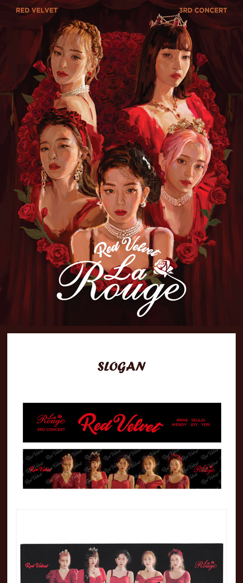 先払いのみ）韓国スターグッズ Red Velvet（レッドベルベット） 3RD