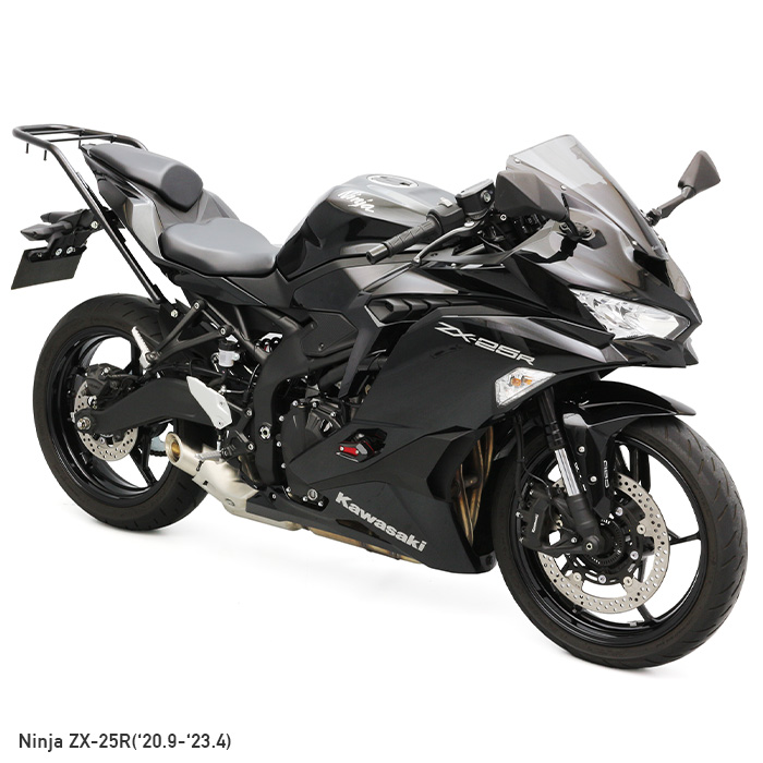 Ninja ZX-25R ZX-4R SE ZX-4RR リアキャリア＋リアボックスセット50L