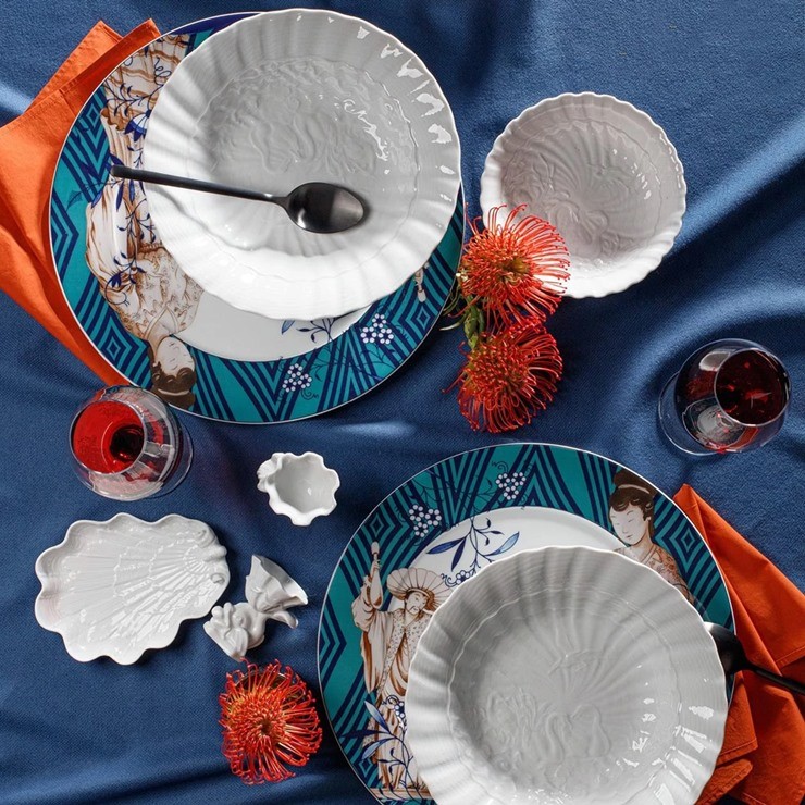 マイセン プラーク マンスリーフラワー 昼顔 53N32/04A030-7