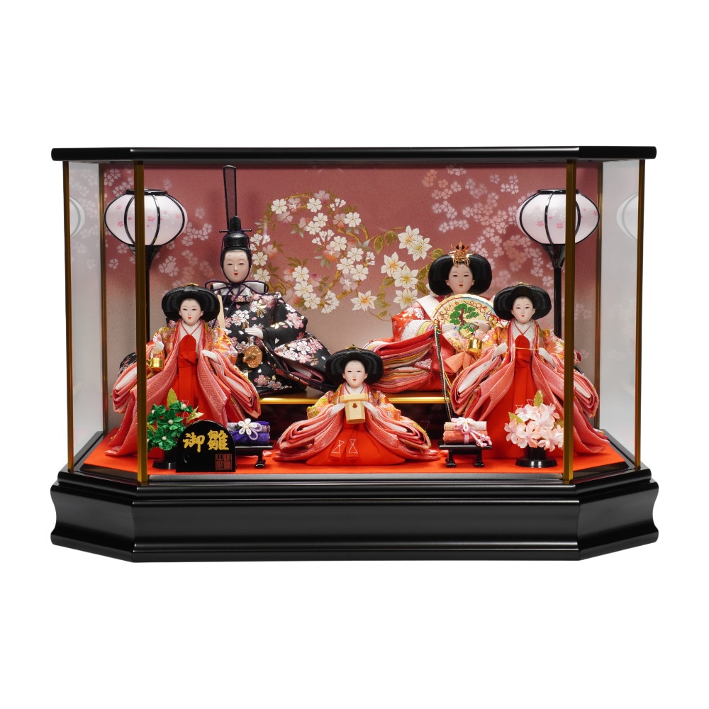 ガラスケース 五人 雛人形」の人気商品一覧 | 安い商品を通販サイト