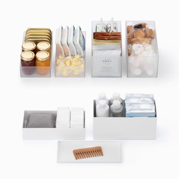 ライクイット タイディアップボックス D3725（ボックス深型）グレー