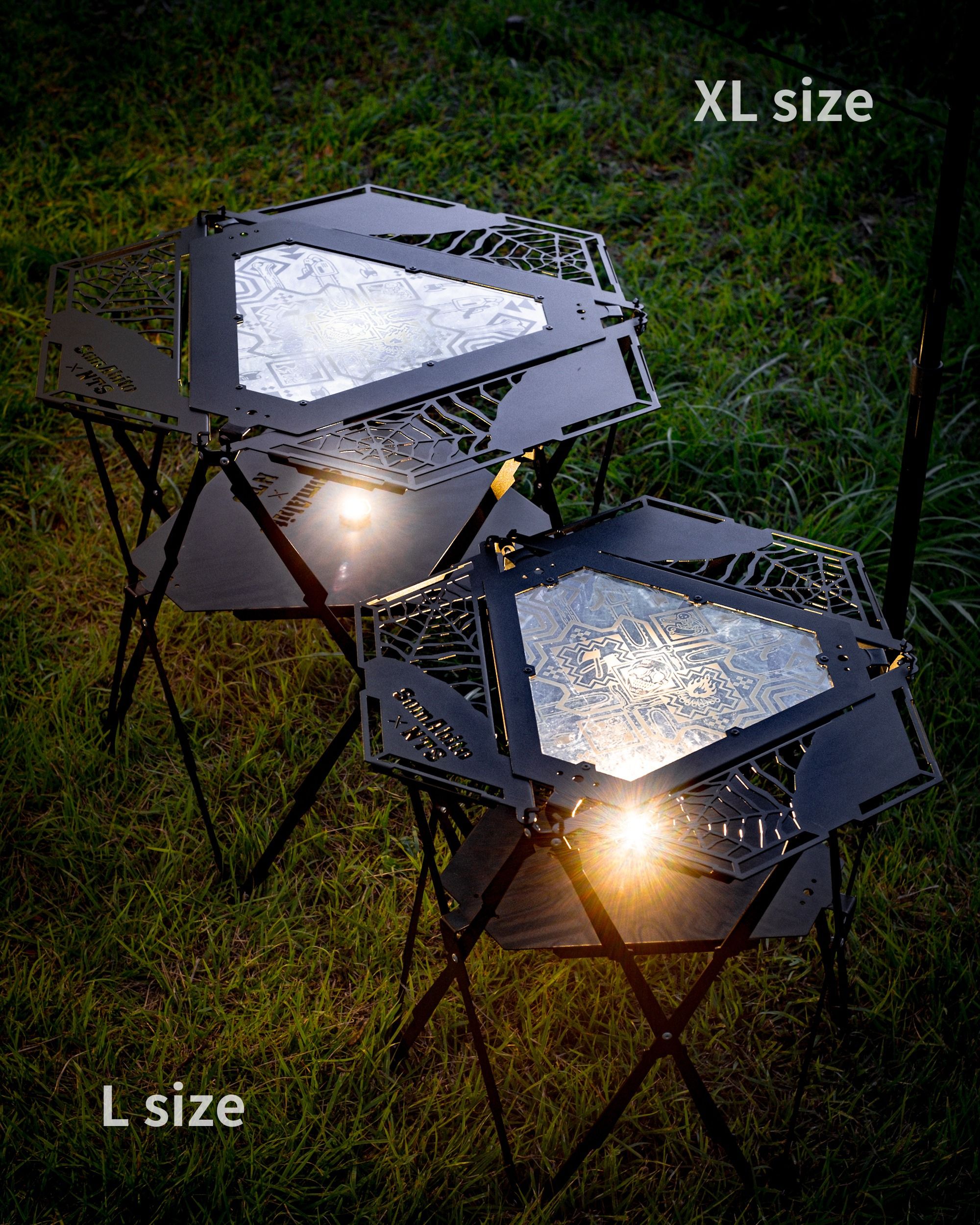 THE STOVE GUARD 「Lサイズ用オプション」トップテーブル+アンダー