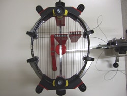 テンションの調整方法 ガット張り機 ストリングマシン / 【SUNFAST