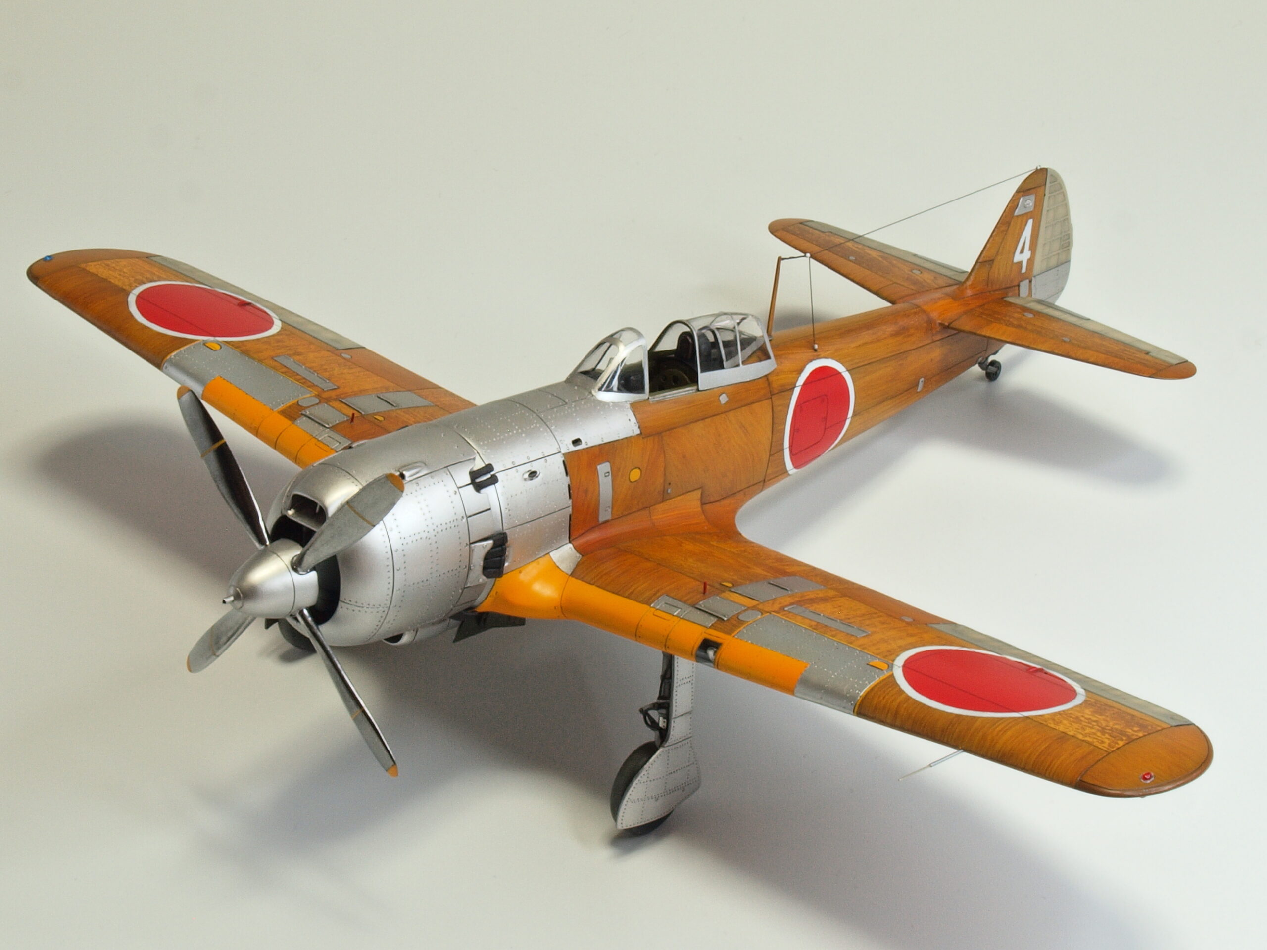 木製『疾風』～立川キ106戦闘機～（2025年） | 模型工房 宜楽