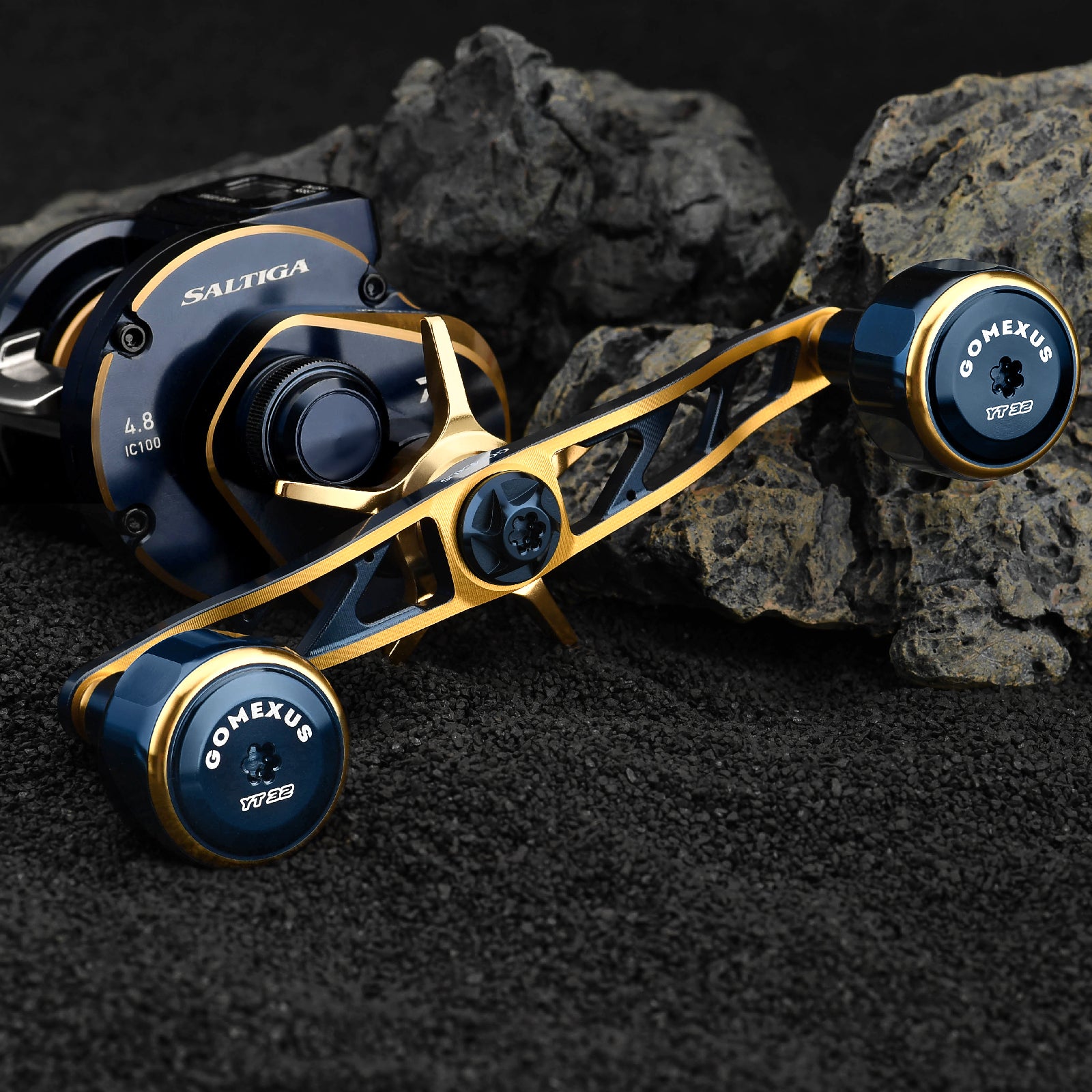 超々ジュラルミン製ハンドル 130mm ソルティガIC用