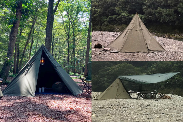 軍幕テント」を使ったミリタリーキャンプのススメ
