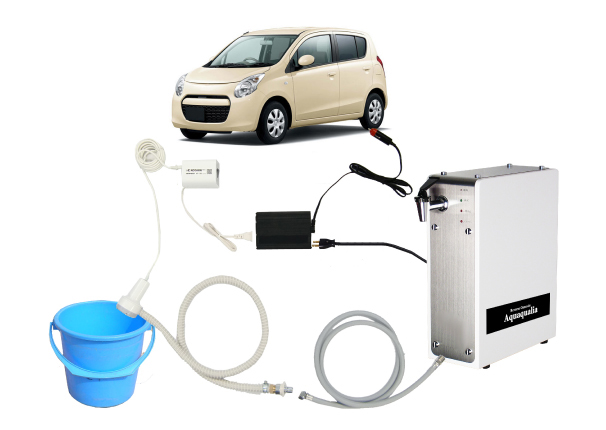 逆浸透膜浄水器アクアクオリアJAXAの技術を用いて開発されたミネラル