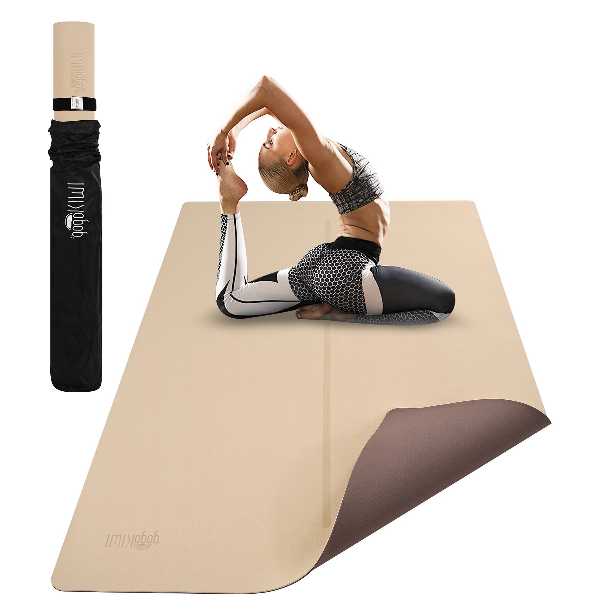 Best Extra Large Yoga Mat for Home Workouts | Gogokiwi