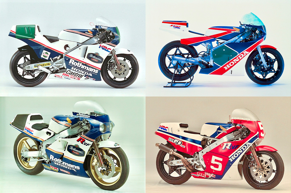 スタンダードレイアウトへ｜RACERS Honda二輪レーシングマシン列伝