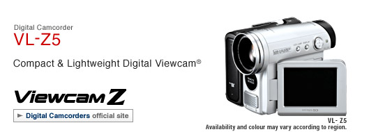 Digital Camcorder : SHARP