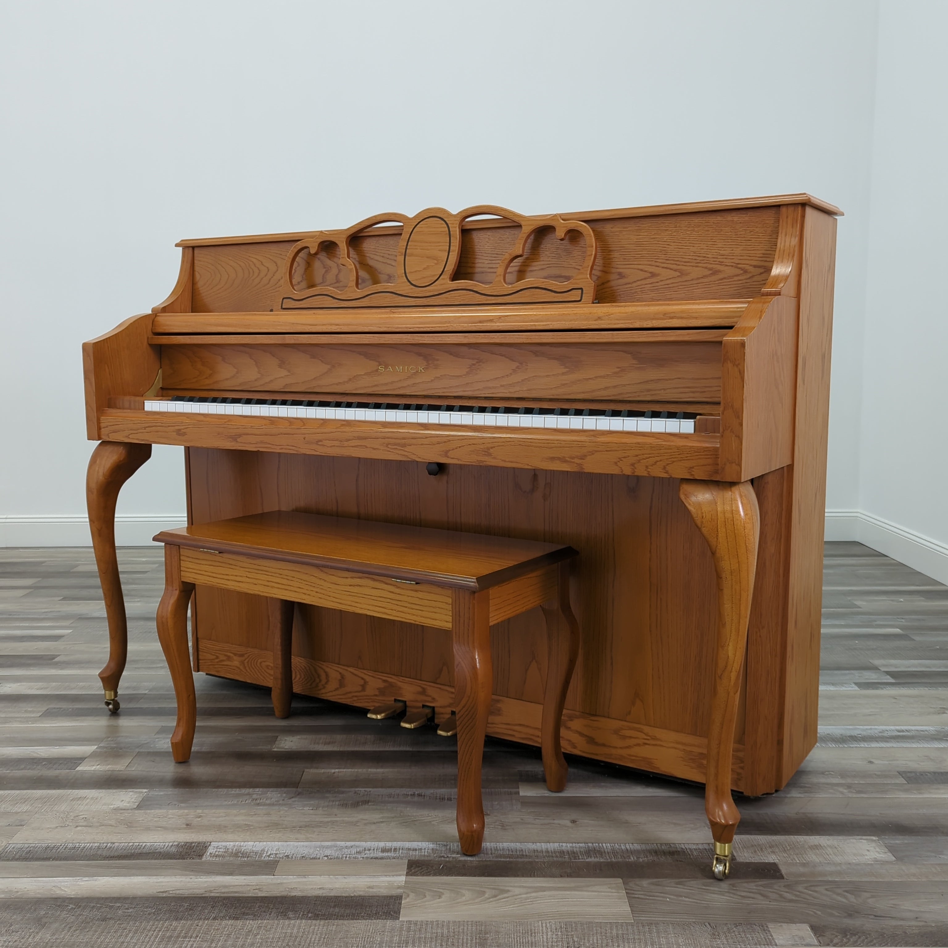 Samick Vertical Piano #JHJ00383 – Graves Piano