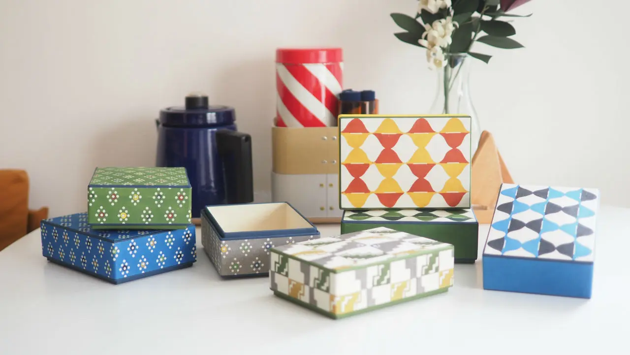 型染和紙、八尾和紙「桂樹舎」