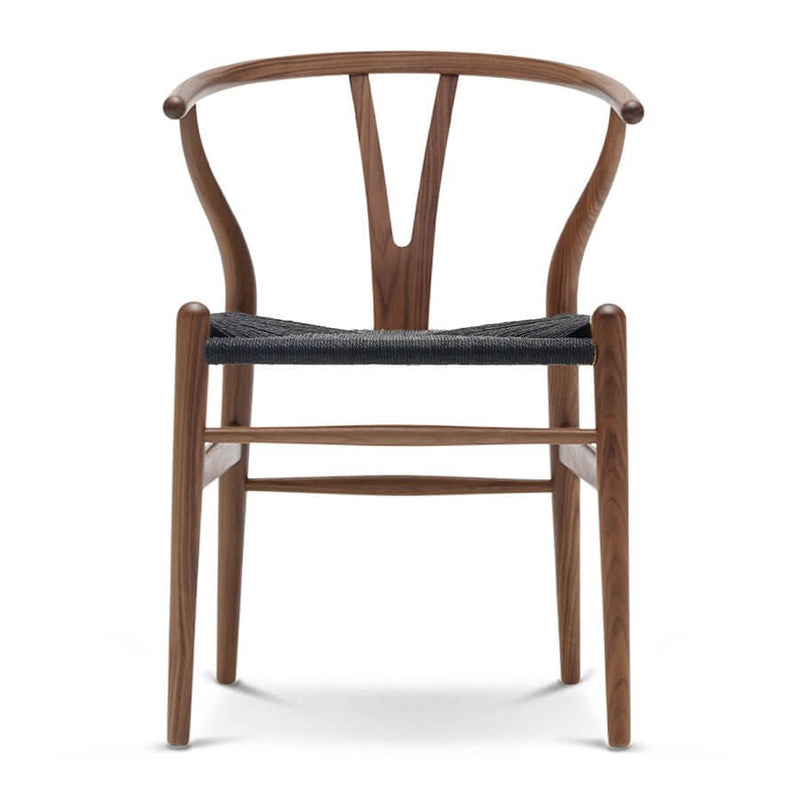 Yチェア（ワイチェア）CH24 ウォルナット オイル仕上げ ブラック