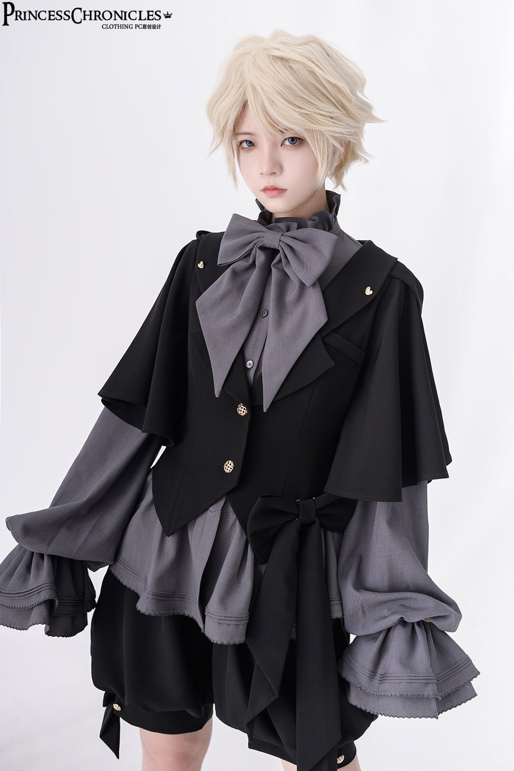 Black Prince's Sorrow Boy Costume Set – 個性的なファッション通販