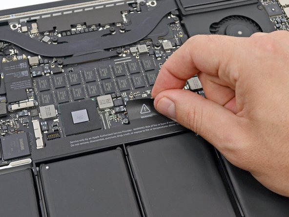 MacBook Pro 15インチ Retina Display Early 2013 SSDの交換 - iFixit