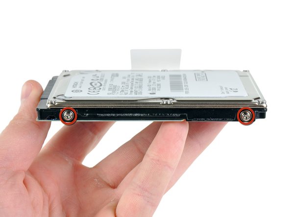 MacBook Pro 13インチ Unibody Late 2011のハードドライブの交換