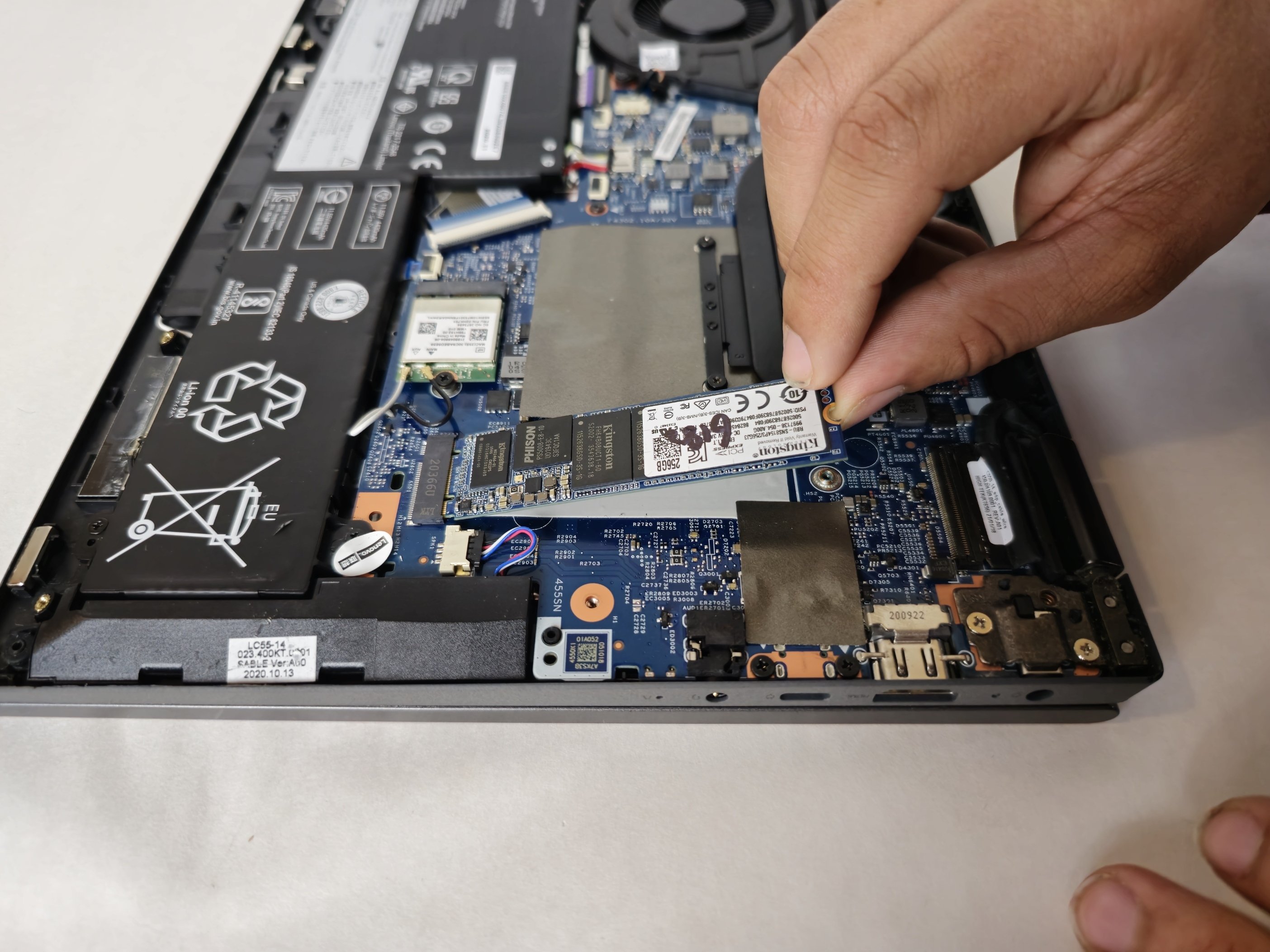 Lenovo IdeaPad Flex 5 14ARE05 NVMe SSD Replacement - iFixit Repair
