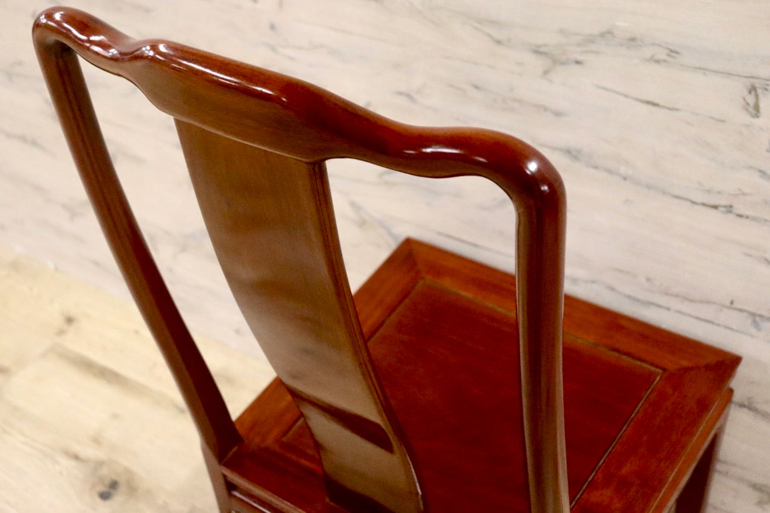 GMHK521D○唐木家具 ダイニングチェア 食卓椅子 アームチェア 花梨材