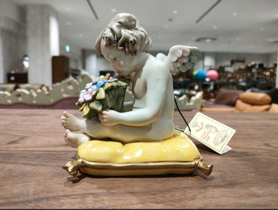 GMIO22B○Capodimonte /カポディモンテ 陶芸品 幻の陶器 イタリア製