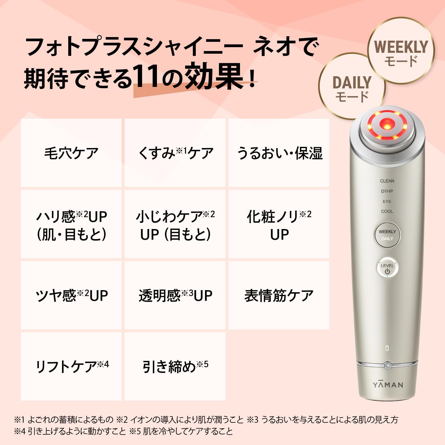 月額7,880円レンタルプラン：ヤーマン フォトプラス シャイニーネオ