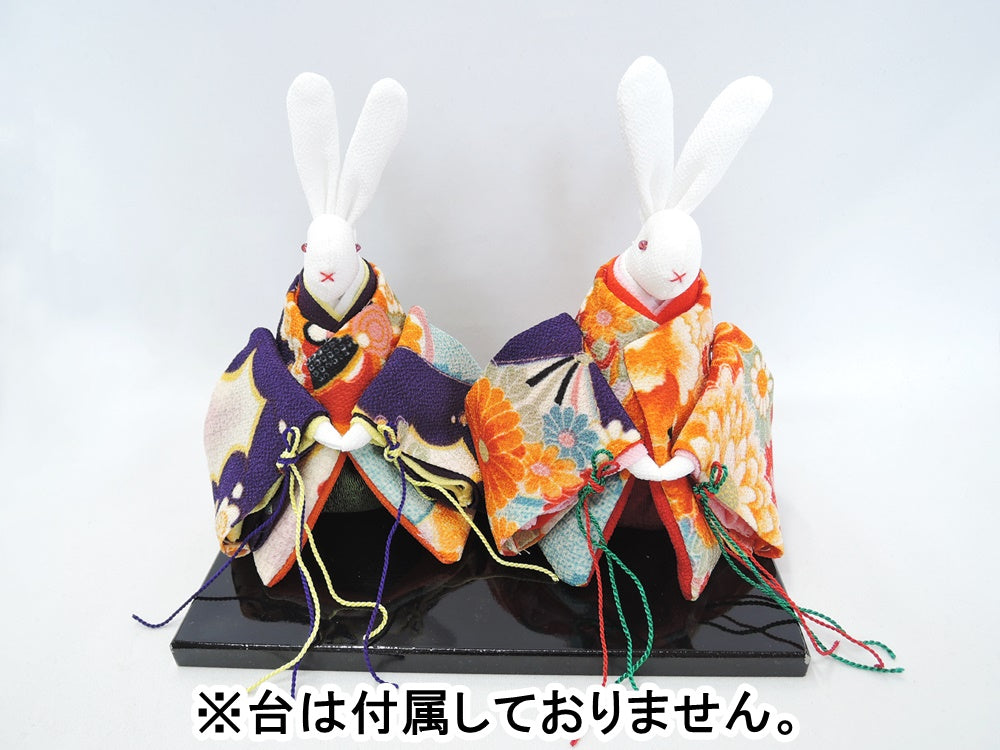 ちりめん手芸 うさぎの弥生雛 – 手芸マキ