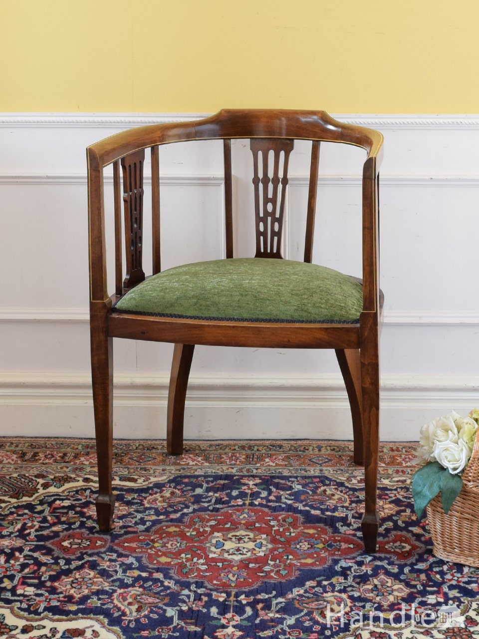 チッペンデールのラダーバックチェア、英国で見つけたアンティーク