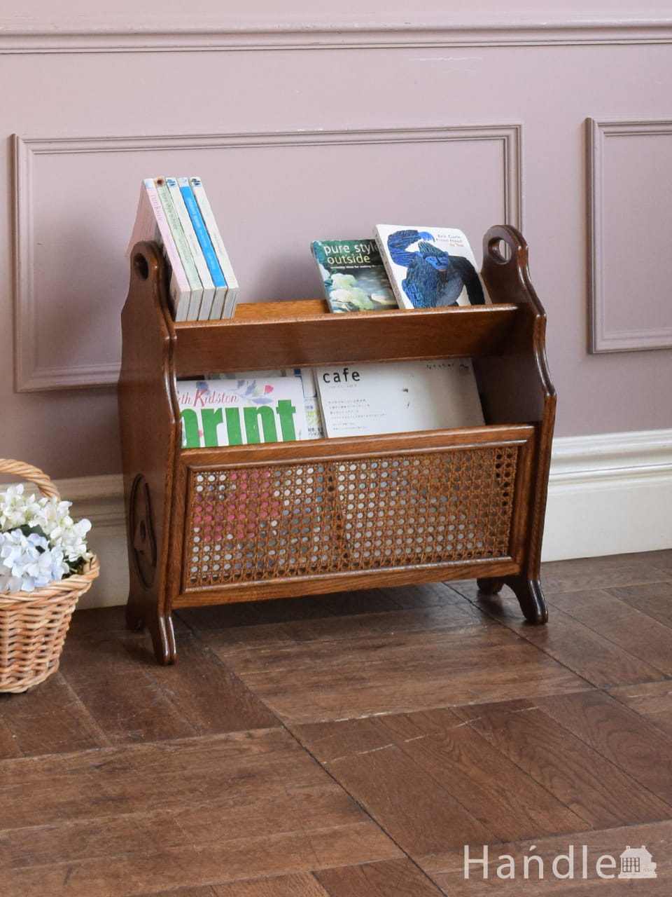 1950年代のアンティーク マガジンラック(k-449-f)｜アンティーク家具