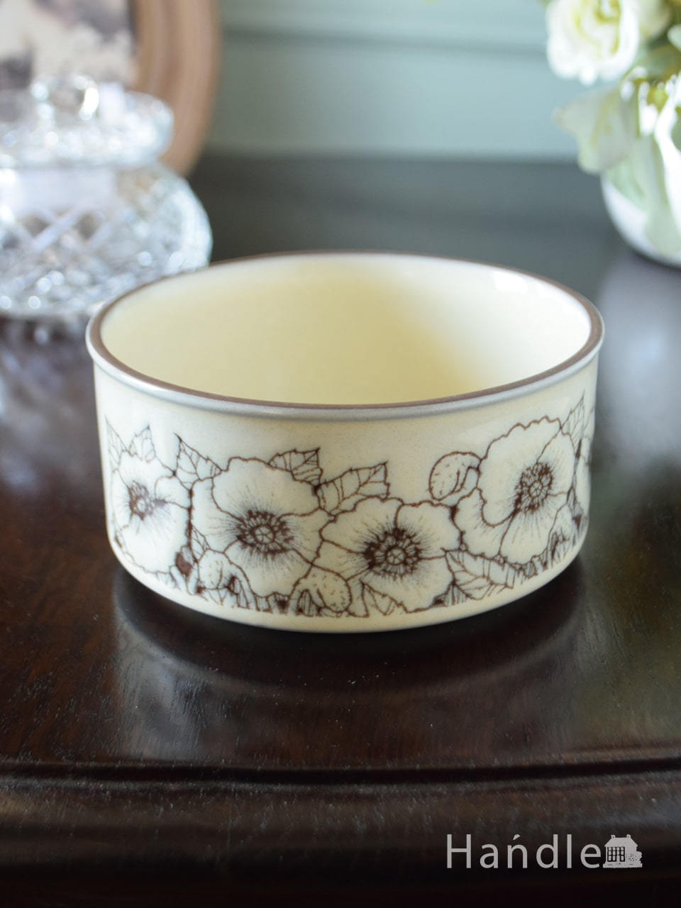 ホーンジー社（HORNSEA)のおしゃれな食器、コーンローズのビンテージ