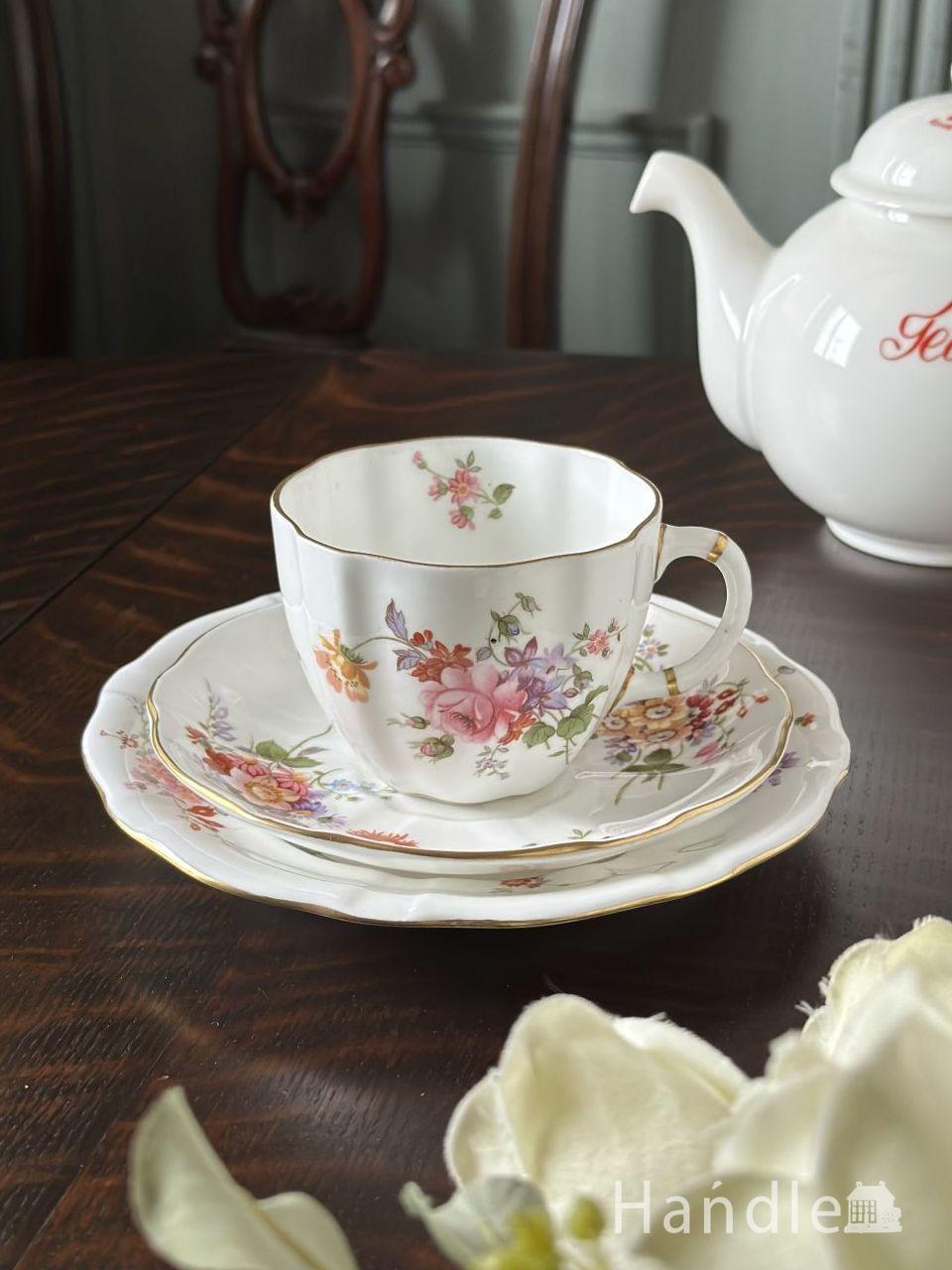 英国アンティークのロイヤルクラウンダービー、DERBY POSIESポジー