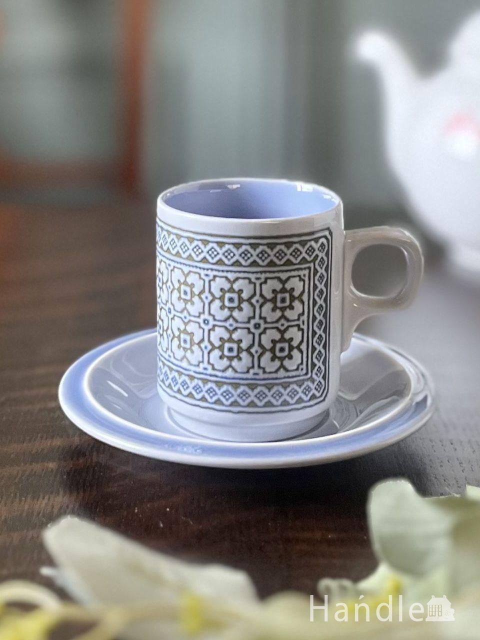 ウェッジウッド(Wedgwood)の陶磁器、アイスローズのアンティークカップ