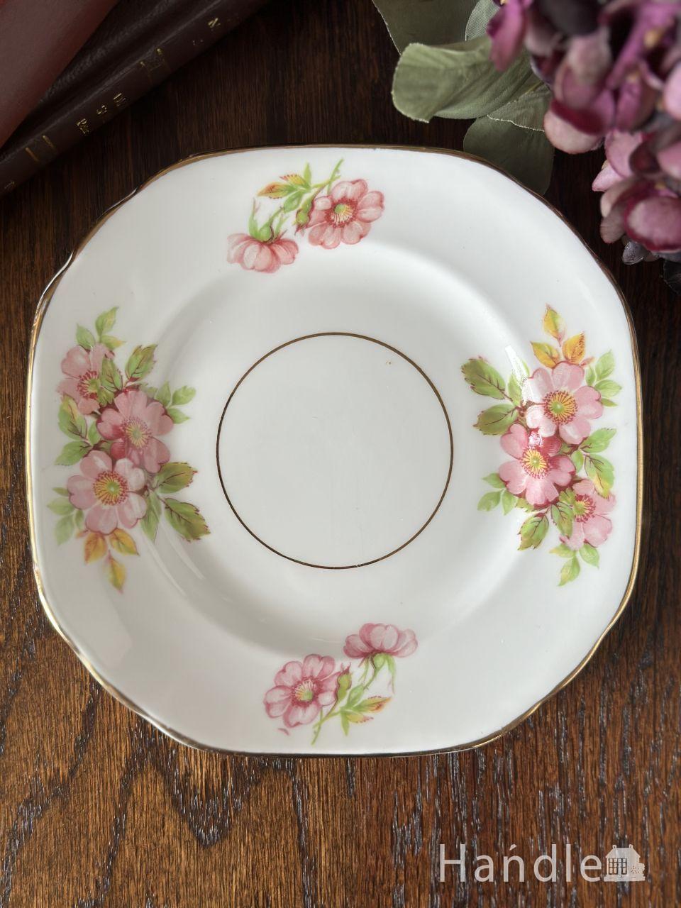 英国アンティークのプレート、ダイアモンド・チャイナ（DIAMOND CHINA