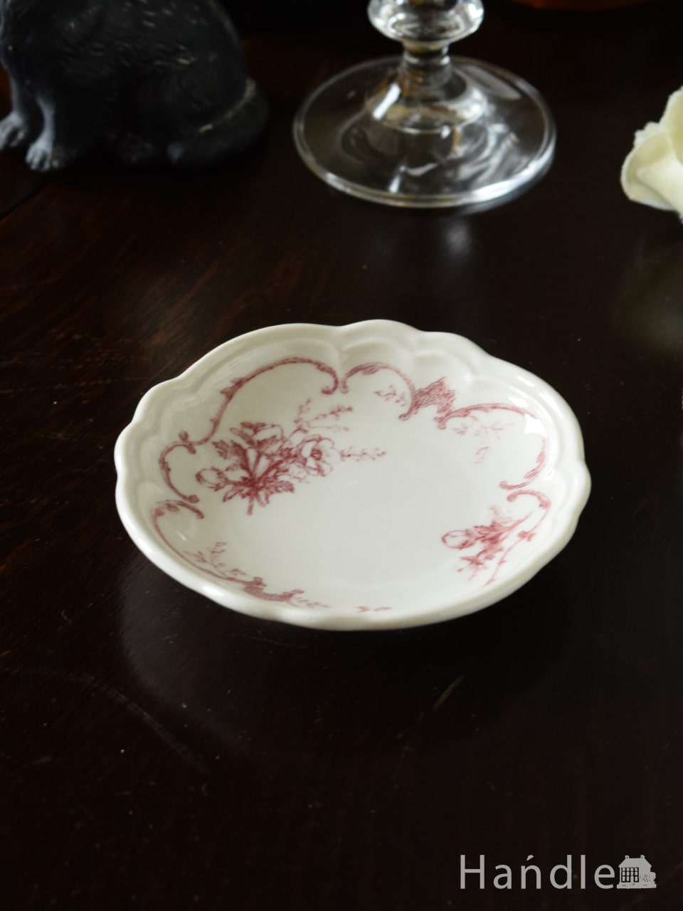 フランスアンティーク調のおしゃれな食器、スタジオエムのプレート・豆