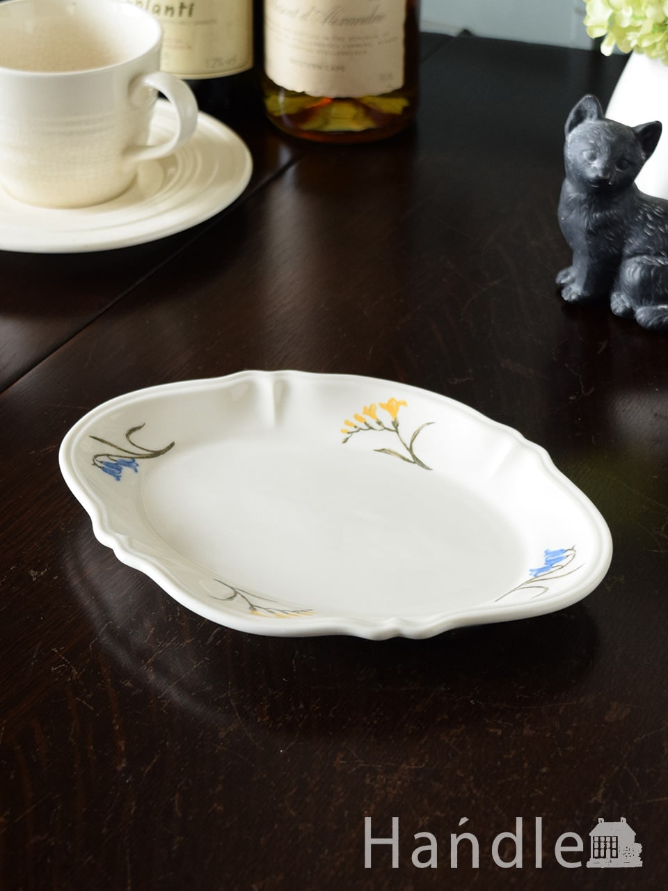 フランスアンティーク調のおしゃれなお皿、スタジオエムのプレート（ミ