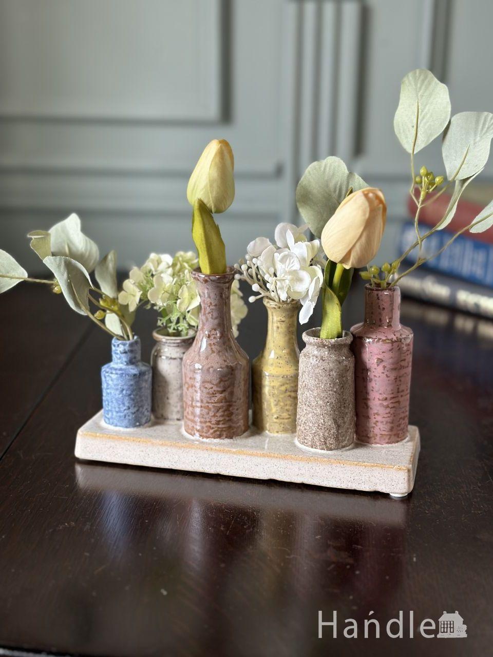 おしゃれなフラワーベース、いろんなサイズが可愛い花瓶(n22-173