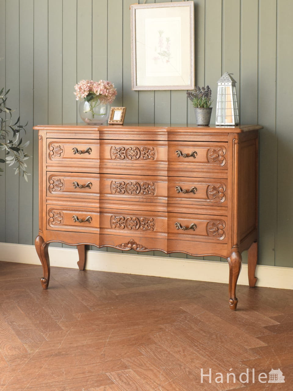 英国アンティークのナチュラルスタイル家具、オールドパインの可愛い3