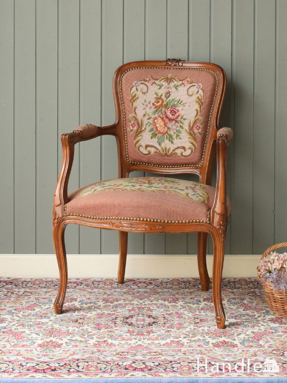 1950年代のアンティーク リボルビングチェア(m-250-c)｜アンティーク