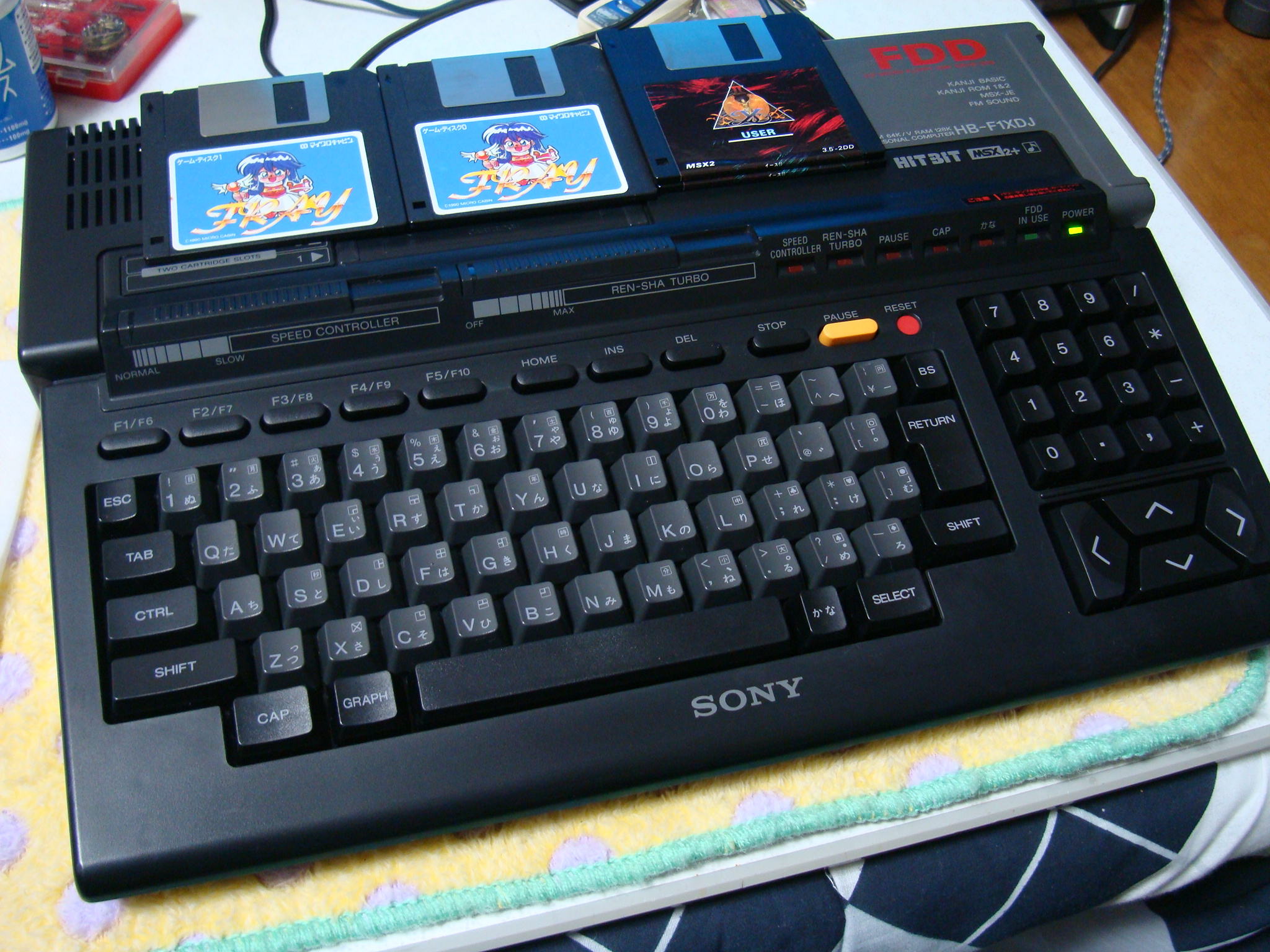 SONY HB-F1XDJの修理: はにはにのヴィンテージPC新品再生